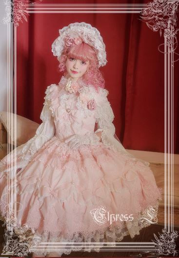 ロリータ服 ロリータファッション ドレスJSK 3色 Elpress 秋冬 春秋