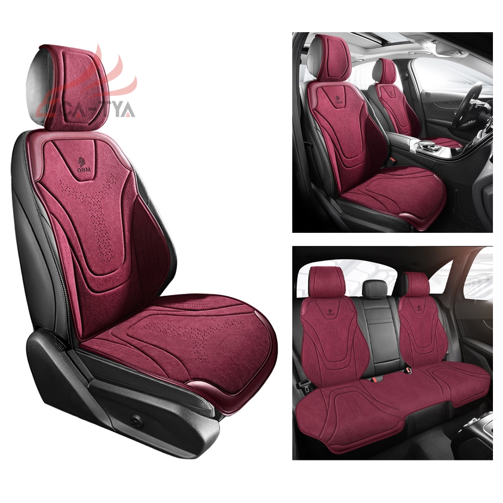 マツダ CX-80 シートカバー 軽自動車 普通車 スエード製 シート保護 3D