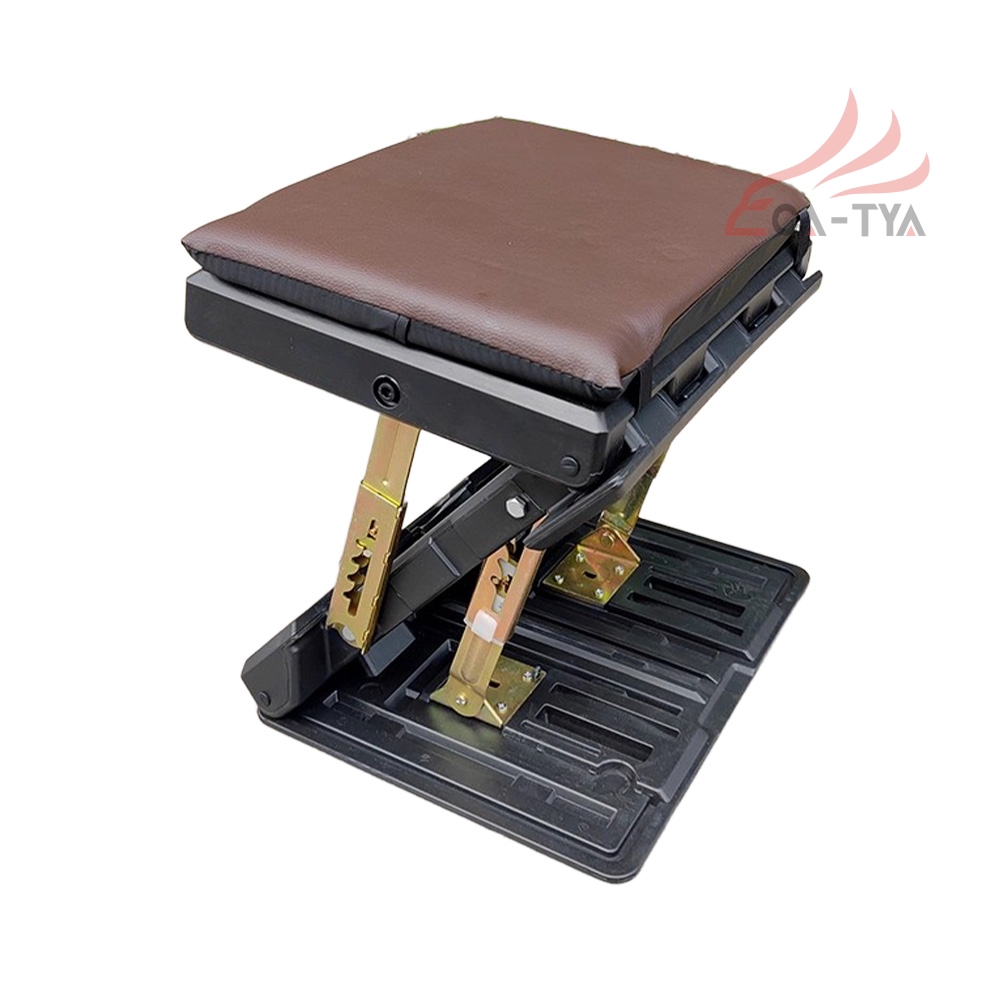 トヨタ クラウンクロスオーバー フットレスト 車用 レザー 角度調節