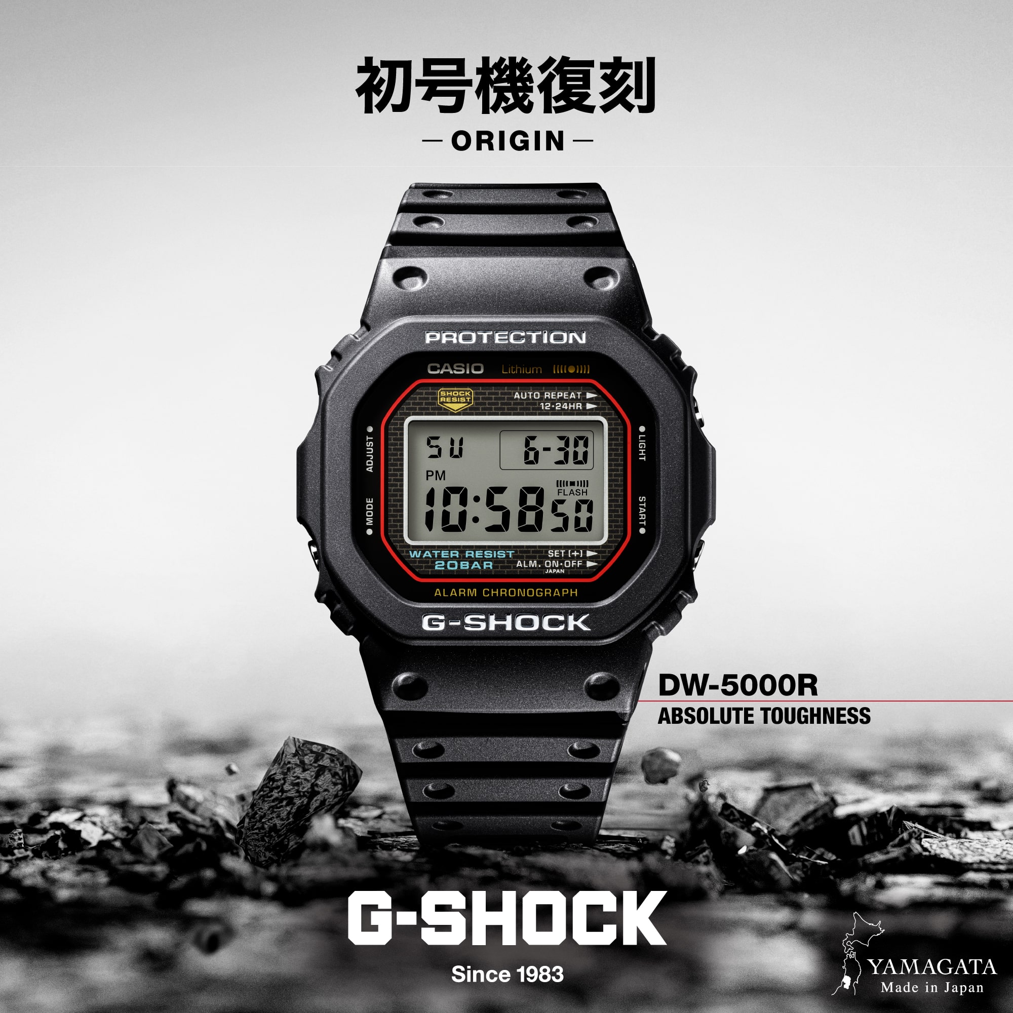 G-SHOCK カシオ CASIO Gショック 5600 SERIES DW-5600R-1AJF 初代