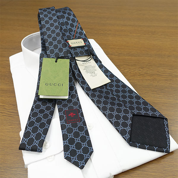 GUCCI（グッチ） ネクタイ GG柄(8cm) A32【ブランド・プレゼント