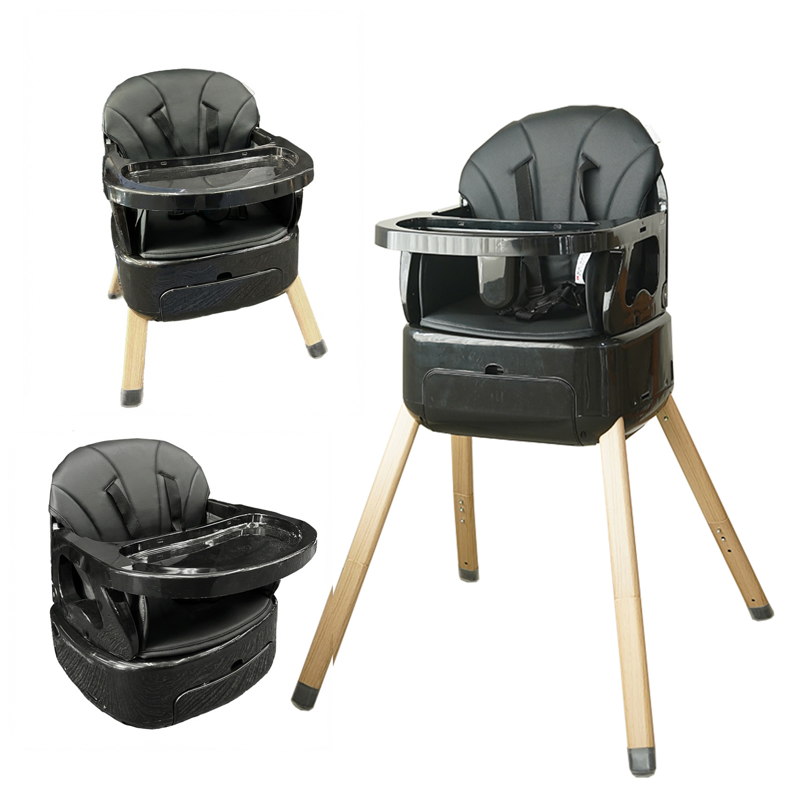 Colulu（コルル） スワリス SWRIS 3in1 ベージュ ベビーハイチェア