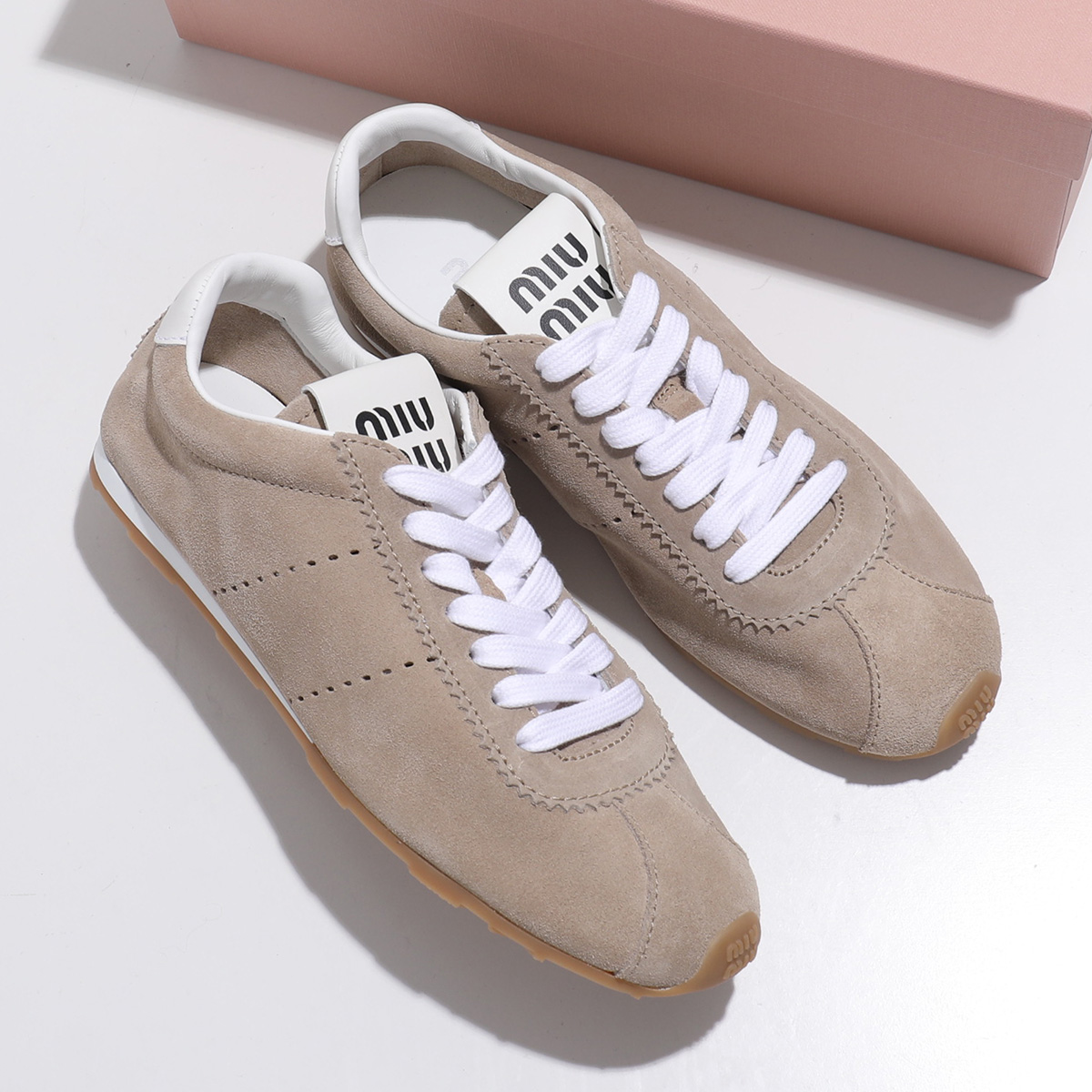 miu miu（ミュウミュウ） スニーカー プリューム 5E114E 054