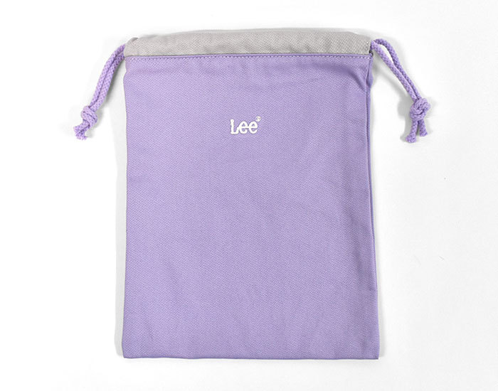 Lee（リー） 巾着 巾着袋 巾着ポーチ 中 体操着入れ 体操着袋 体操服