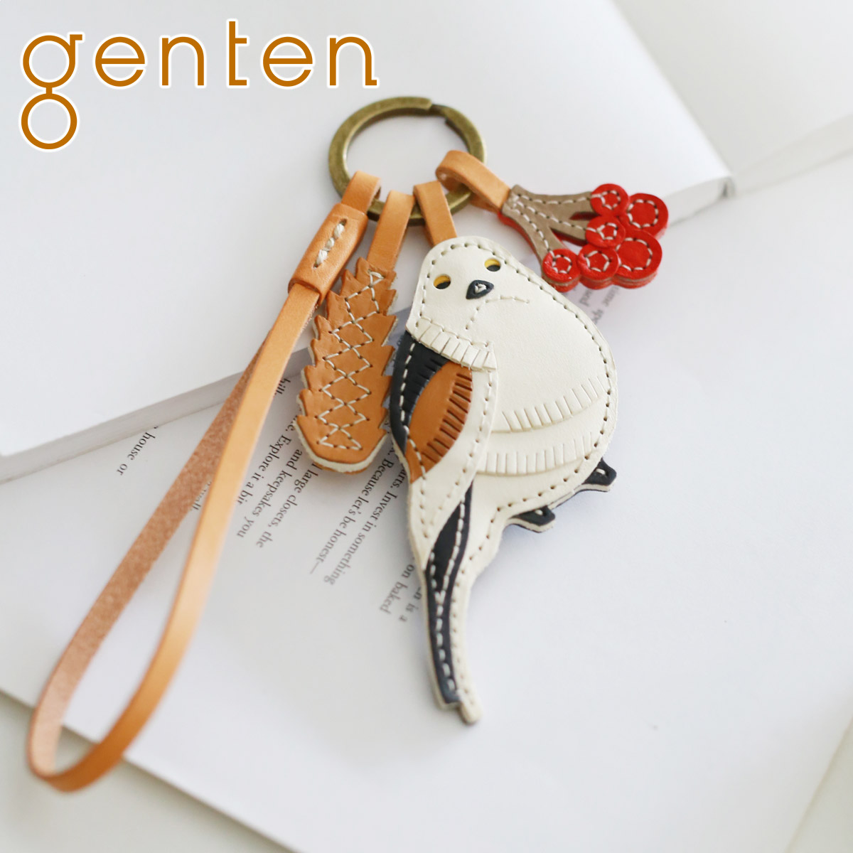 genten（ゲンテン） WAKU WAKU Charm ワクワクチャーム シマエナガ