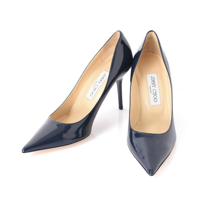 JIMMY CHOO（ジミーチュウ） パンプス エナメル 10cm ハイヒール