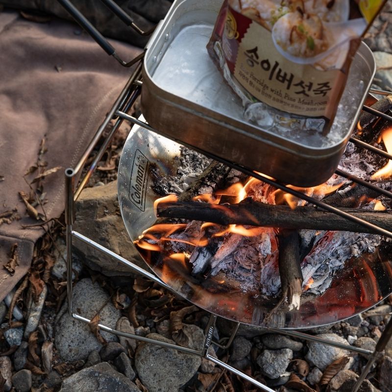 CAMPINGMOON キャンピングムーンファイアーディスク 焚き火台 ソロ