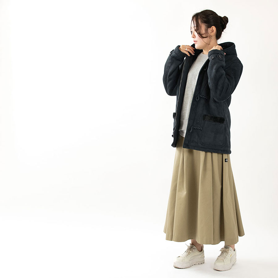 爆買】フェイクムートン ダッフルコート : シャツステーション - 通販