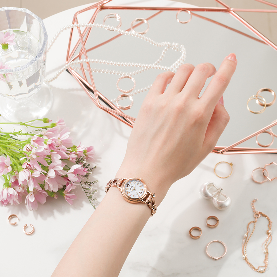 wicca（ウィッカ） シチズン ブレスライン KL0-561-17 レディース