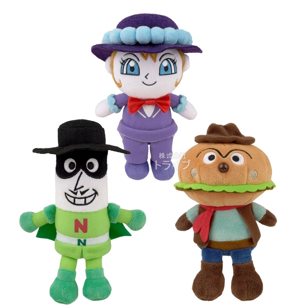 洗える ぬいぐるみ 全種 43体 セット allset アンパンマン プリちぃ