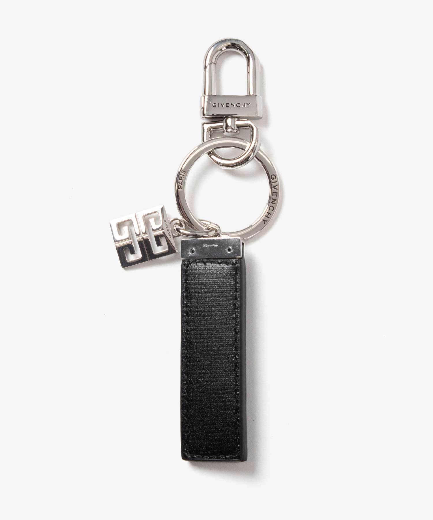 GIVENCHY（ジバンシィ） GIVENCHY 4G TAB KEYRING クラシックレザー