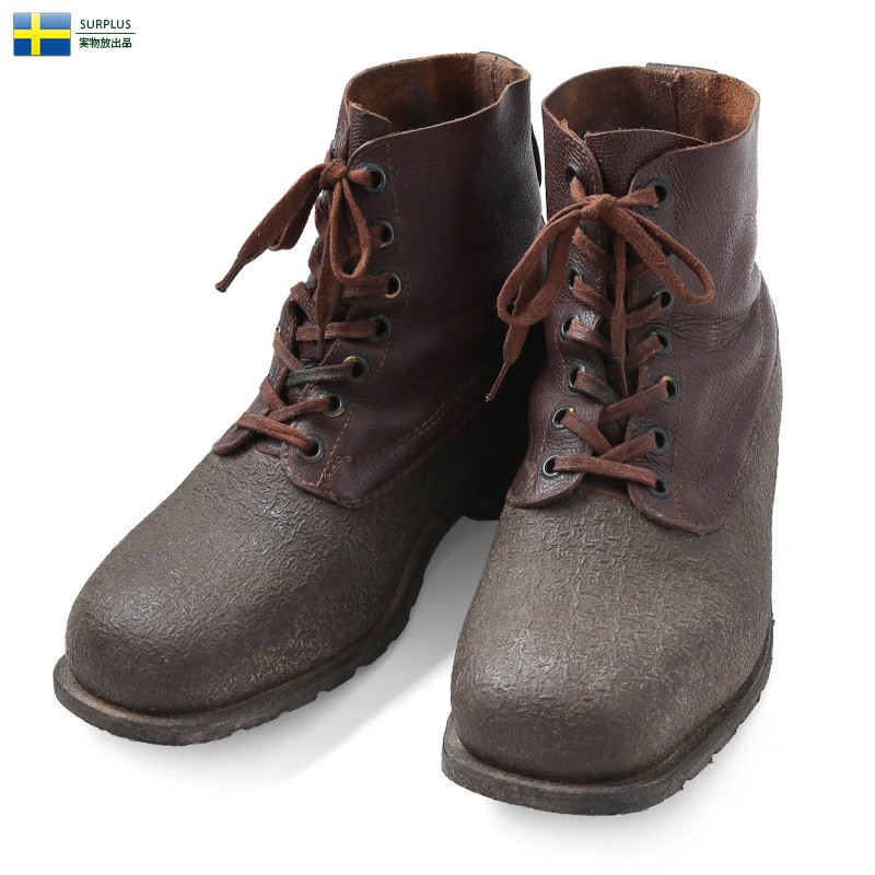 MILITARY（ミリタリー） 実物 USED スウェーデン軍 M-59 スノーブーツ