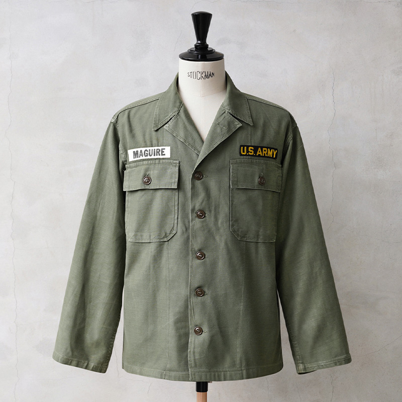 MILITARY（ミリタリー） 実物 USED 米軍 OG-107 コットンサテン