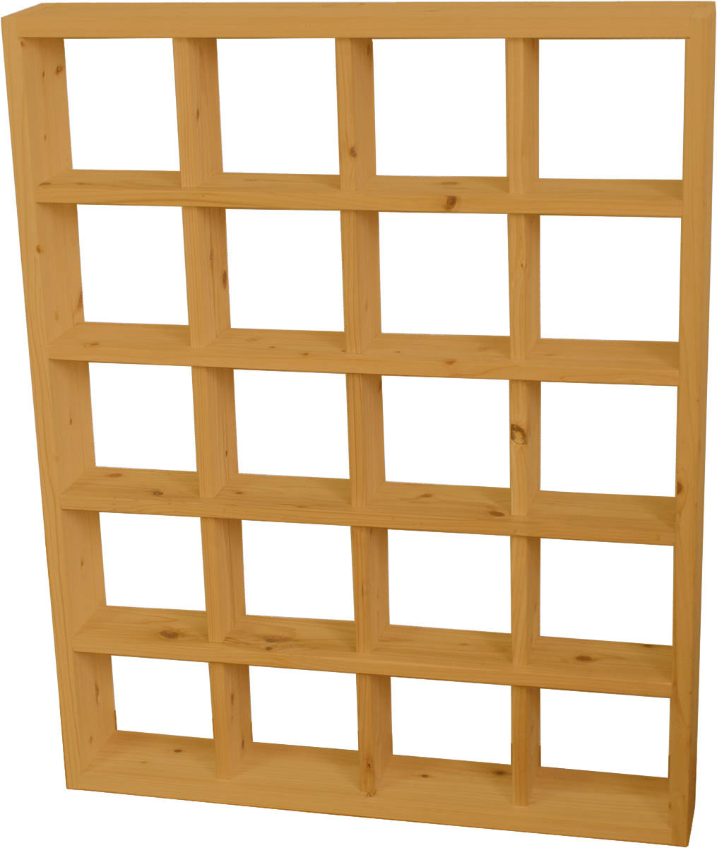 SUGI-インテリア】格子ラック 200型（内寸20cm） 4×5 【DIYキット
