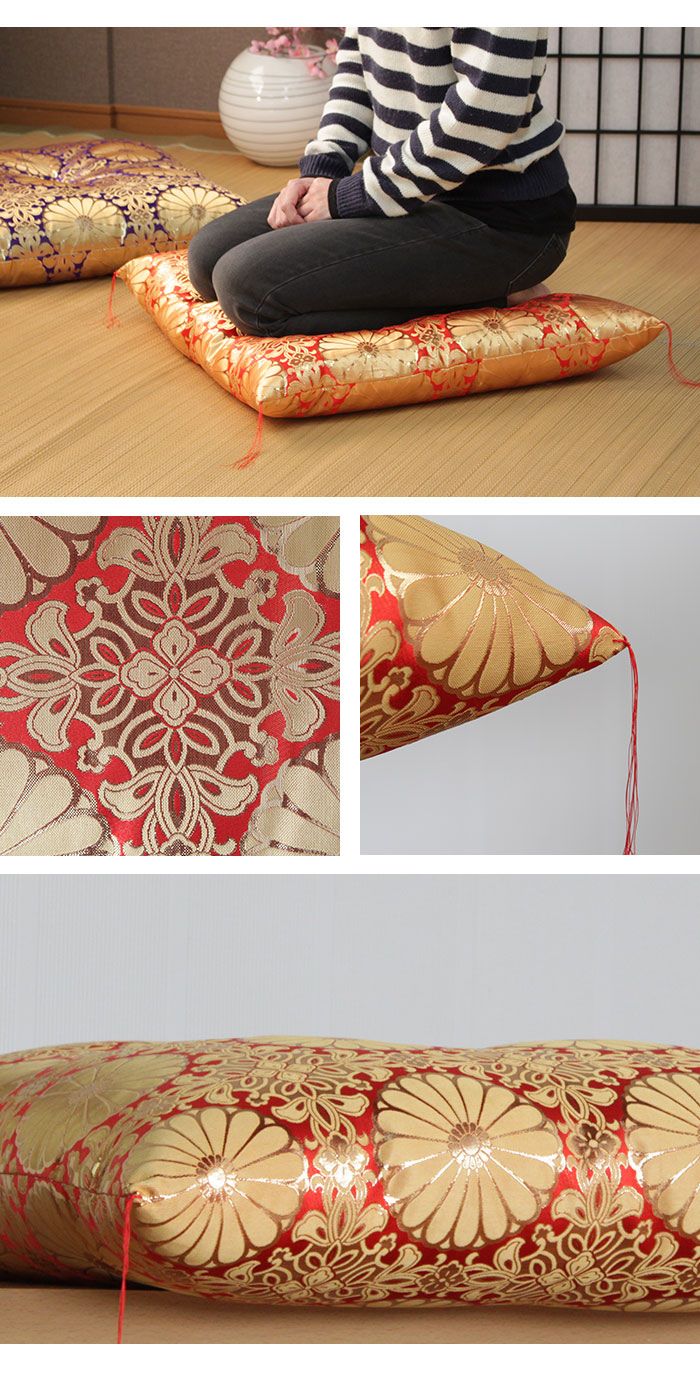 値下げ 仏前座布団 55×59cm 日本製 銘仙判 Sサイズ 仏前 座布団 法要