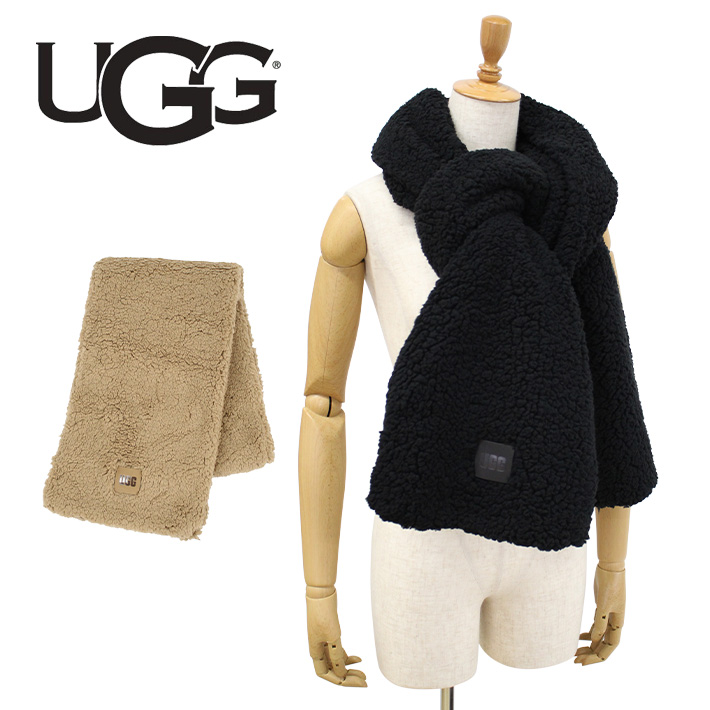 UGG（アグ） 並行輸入品 W SHERPA OVERSIZED SCARF シェルパ オーバー