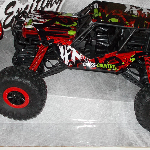 1：10 スケール ラジコン パワー 4×4 ロッククローラー 2色