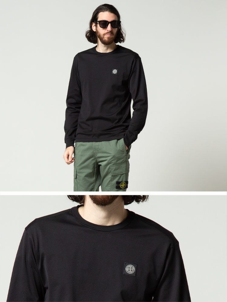 STONE ISLAND（ストーン アイランド） Tシャツ メンズ ロンT ワン