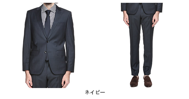 HUGO BOSS（ヒューゴ・ボス） ストレッチ ウール混 シングル2ツ釦