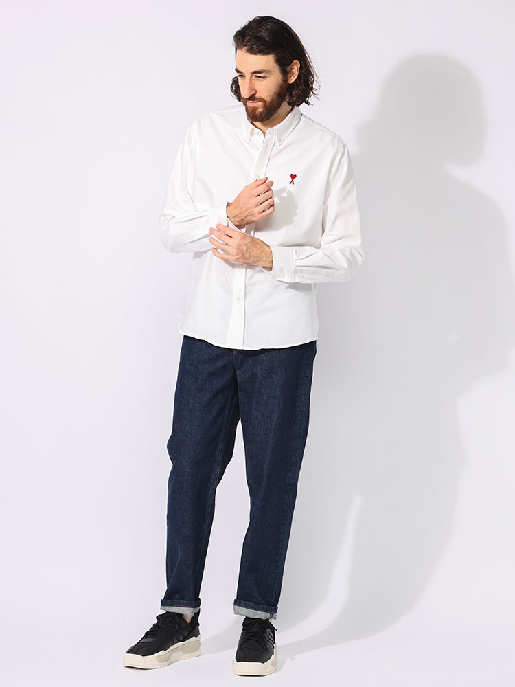 AMI Alexandre Mattiussi アミパリス AMI PARIS コットン100％ ロゴ