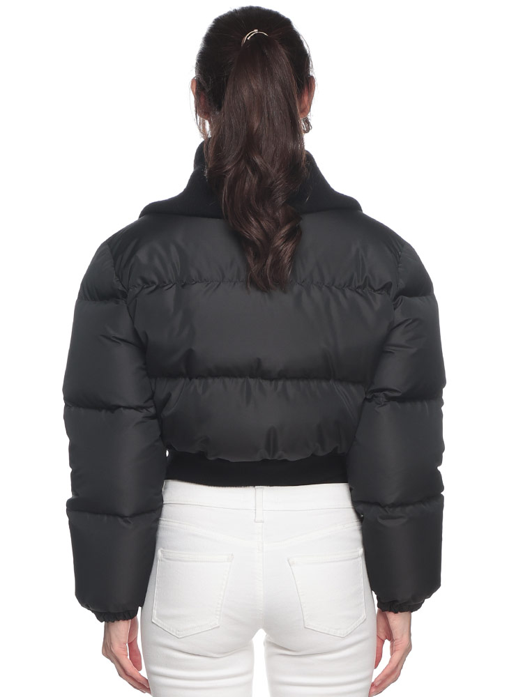 miu miu（ミュウミュウ） ダウンジャケット レディース ニットカラー