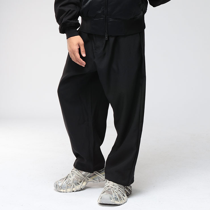 Y-3 ワイスリー パンツ メンズ ワンサイド ストライプ ワイド トラック