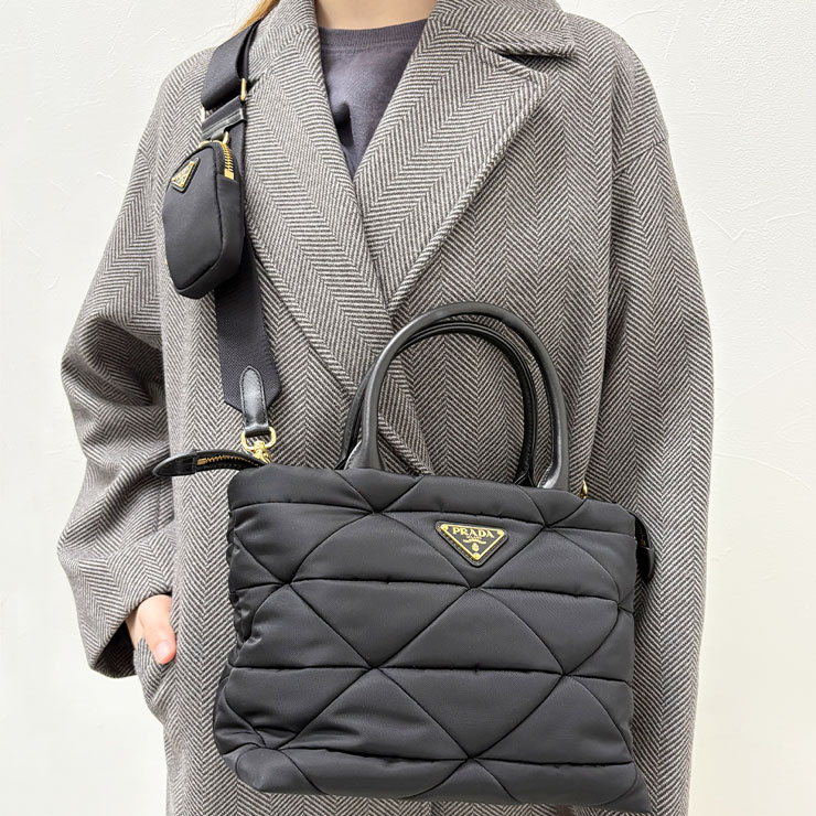 PRADA（プラダ） バッグ レディース ロゴ トライアングルロゴ 2WAY