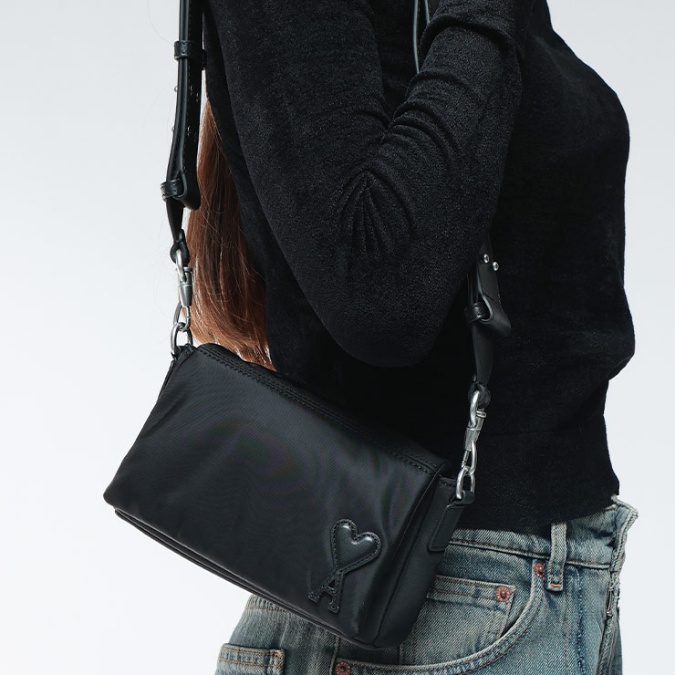 AMI Alexandre Mattiussi AMI PARIS (アミパリス) ナイロンキャンバス