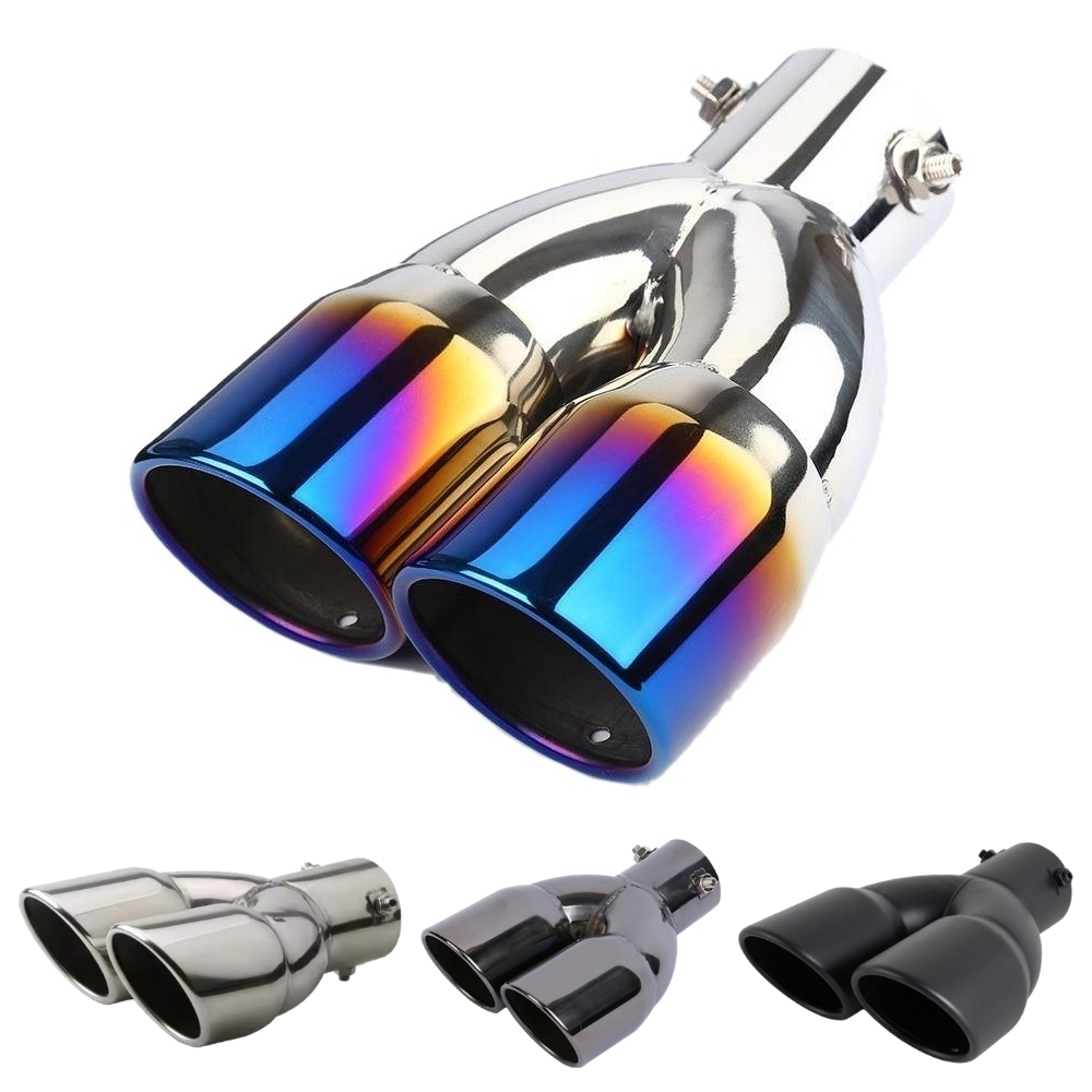 日産（NISSAN） スカイライン V37 マフラーカッター 2本出し チタン