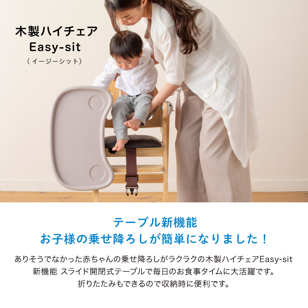 カトージ（KATOJI） ベビーチェア ハイチェア Easy-sit イージーシット