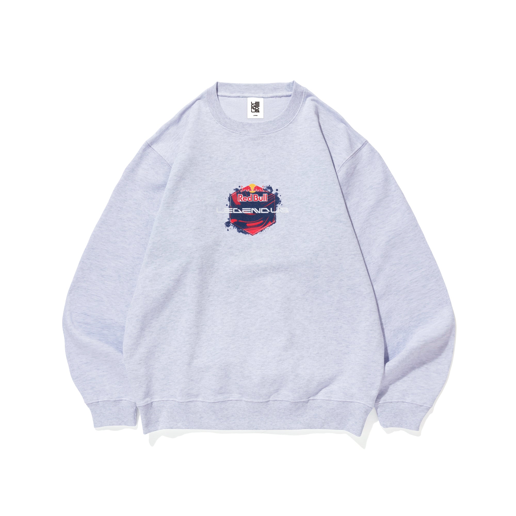 Red Bull LEGENDUS CREW NECK SWEAT / ASH – SHAKA STORE