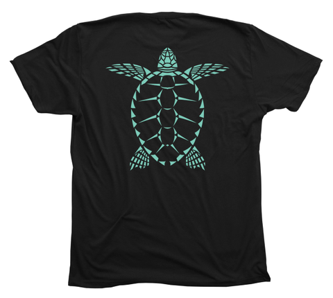 Loggerhead Sea Turtle T-Shirt Build-A-Shirt (Back / BL) – Shark Zen