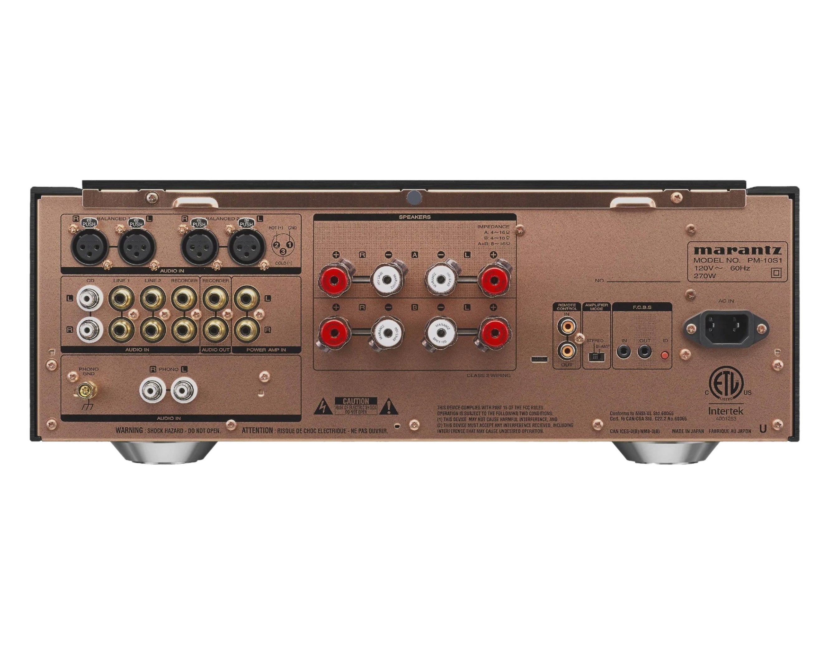 Marantz PM-10 Reference Integrated Amplifier – SH DIGITAL MEDIA