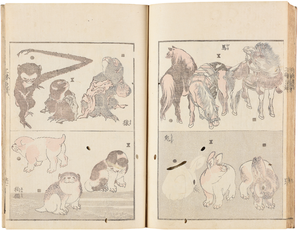 北斎の画歴 | 戴斗期－絵手本への傾注－