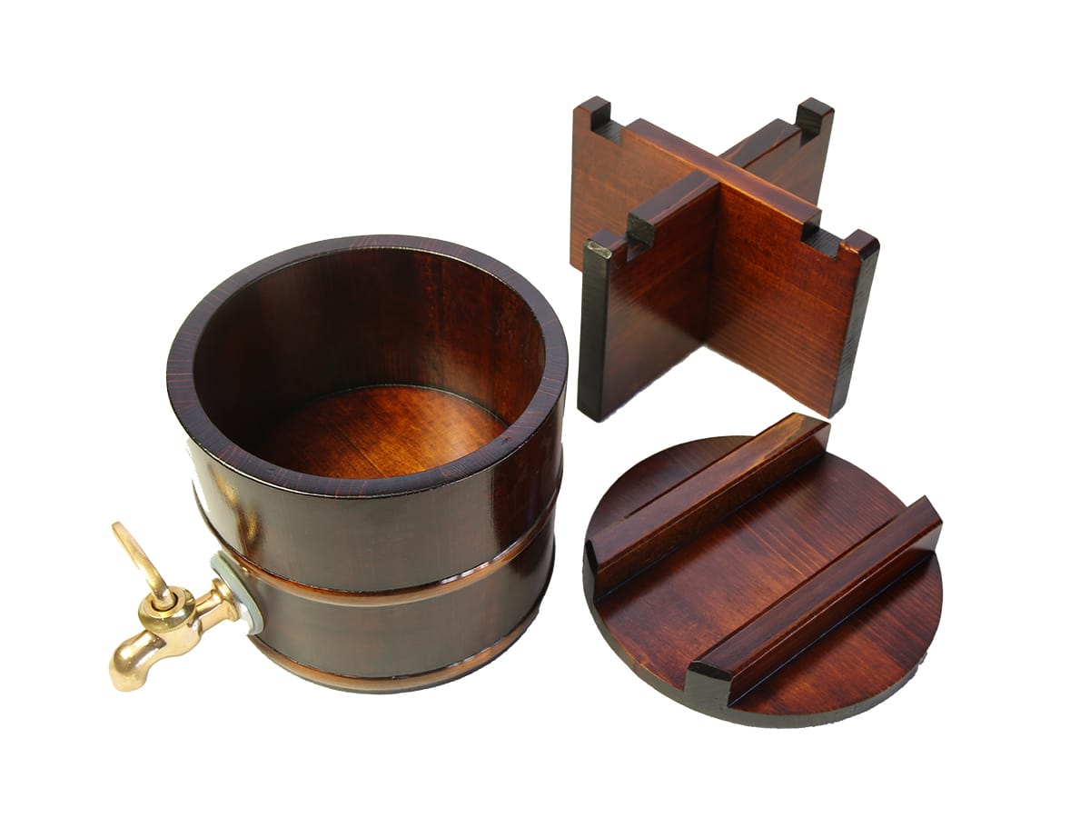 日本酒＆焼酎サーバー漆塗り4合 KSU15S | 寿司桶（すし桶）、おひつ