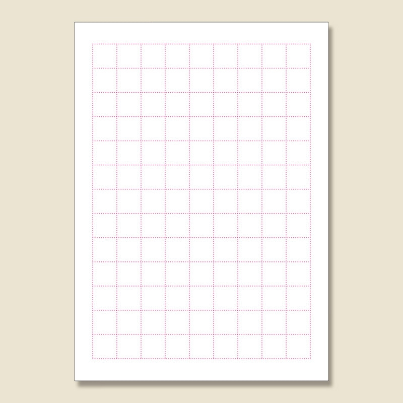 ササガワ チケット用紙 100枚（4枚付×25シート）袋入 9-1301 マル