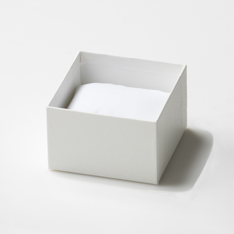 ジュエリーケース フェザー時計ボックス 7321 白 17588 1個（ご注文