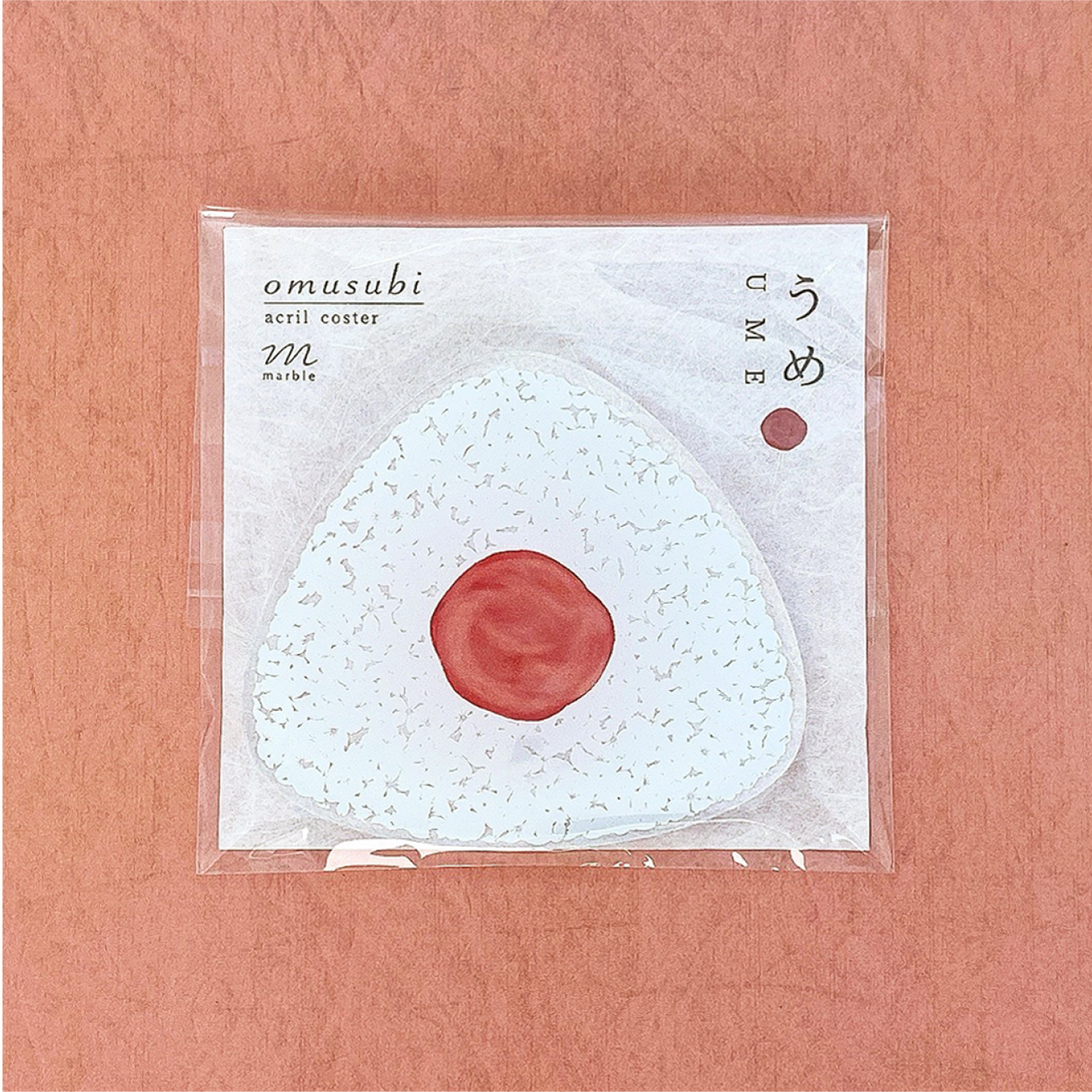 アクリルコースター おむすび-うめ- | 【公式】アクリルショップ シンコー