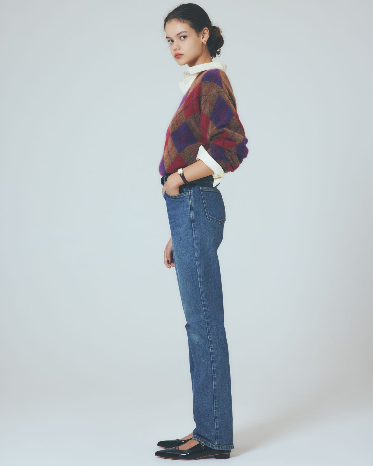 KITTY STRETCH DENIM PANTS – Shinzone