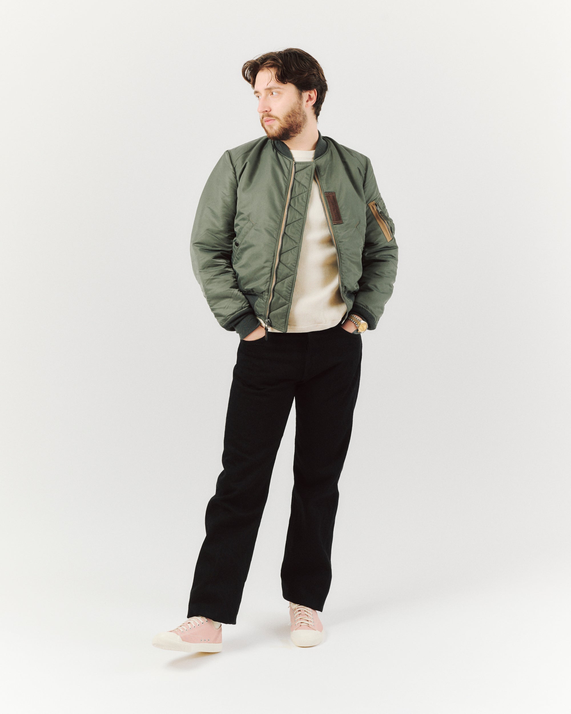 Buzz Rickson's MA-1 'Slender' Flight Jacket - Olive – SON OF A STAG