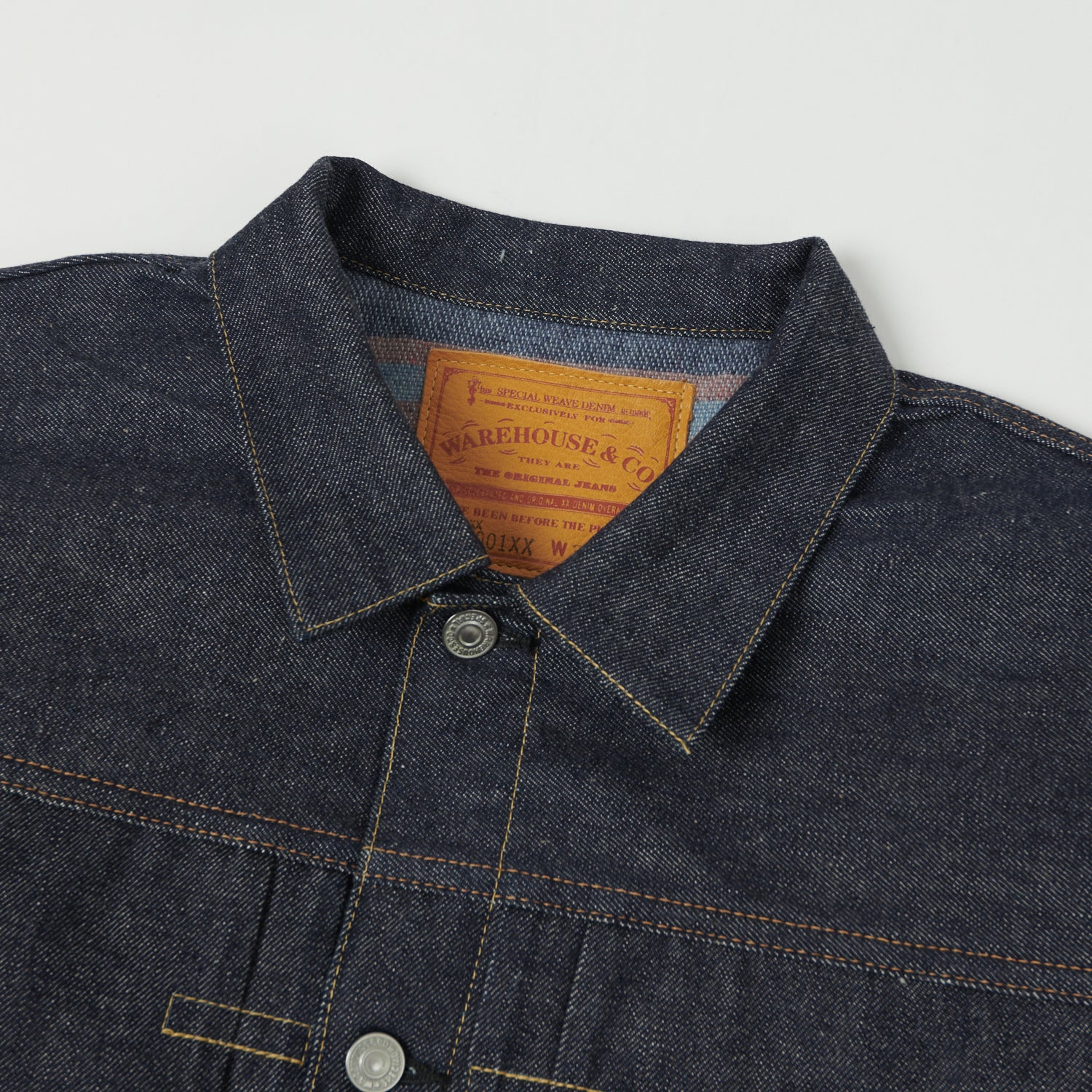 Warehouse & Co 2001XX (2000XX) Blanket Lined Type-I Denim Jacket