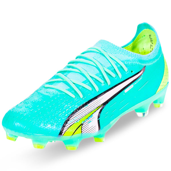Puma Ultra Ultimate FG/AG Soccer Cleats (Peppermint/White