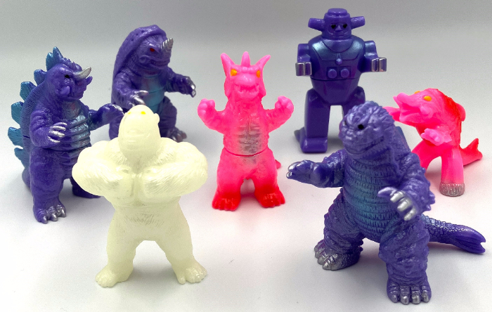 送料無料！即決！マルサン マルガチャ 東宝怪獣シリーズ ゴジラ POP-UP