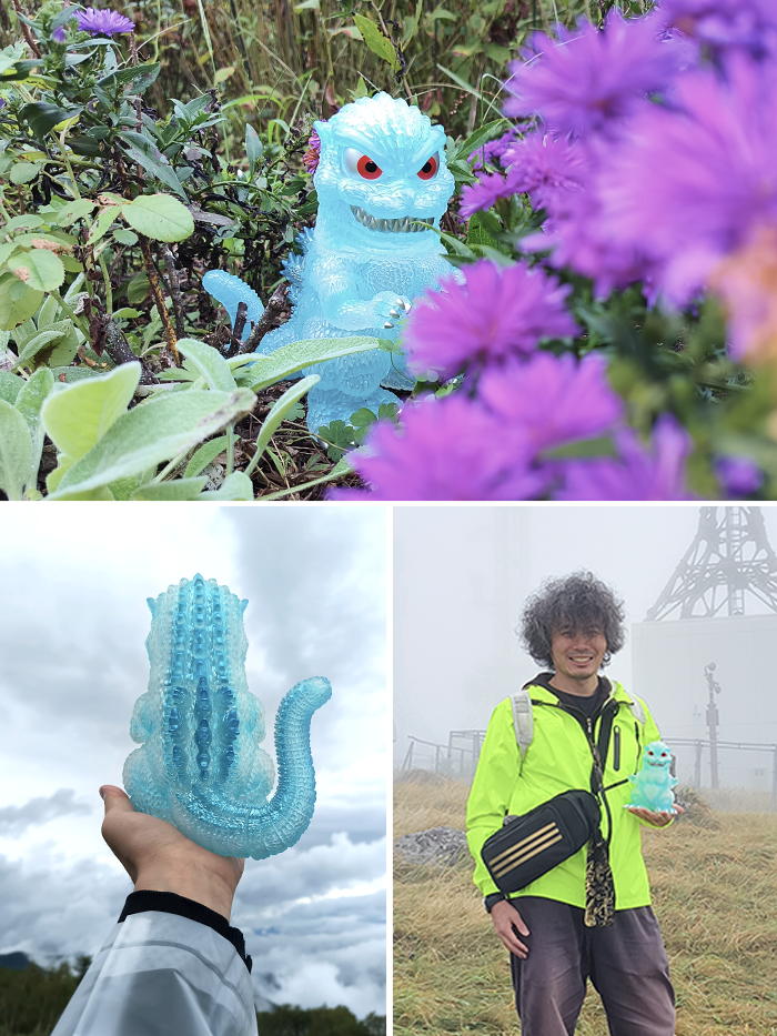 バーニングキングダムから、もうひとつ「Newborn GODZILLA series」の