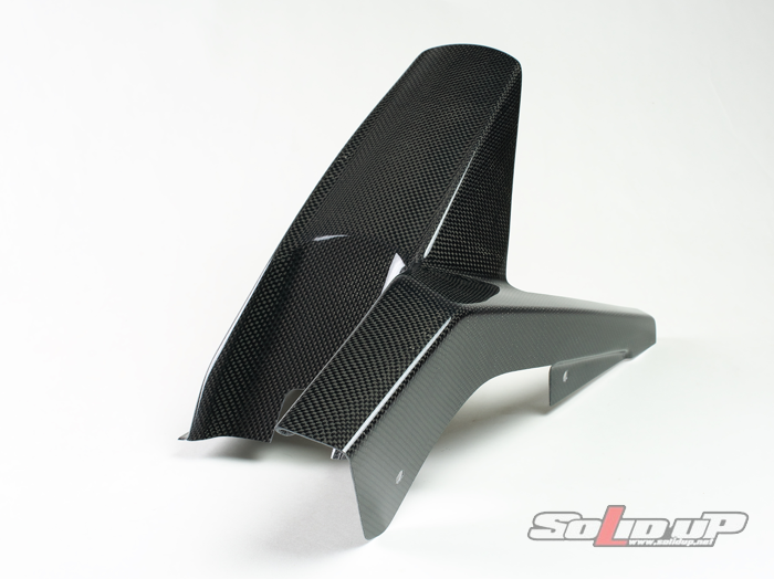 モンキーR用 リアフェンダー(カーボン平織り) / ソリッドアップ