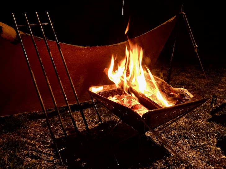 Snow peak（スノーピーク） 「焚火台S」 のレビュー｜ソロキャンプに