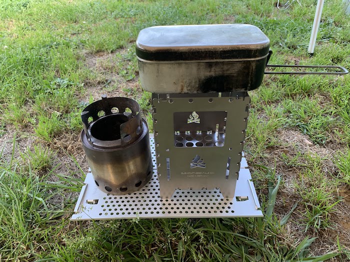 レビュー】ブッシュボックス XL （チタン製）の焚き火が楽しすぎる