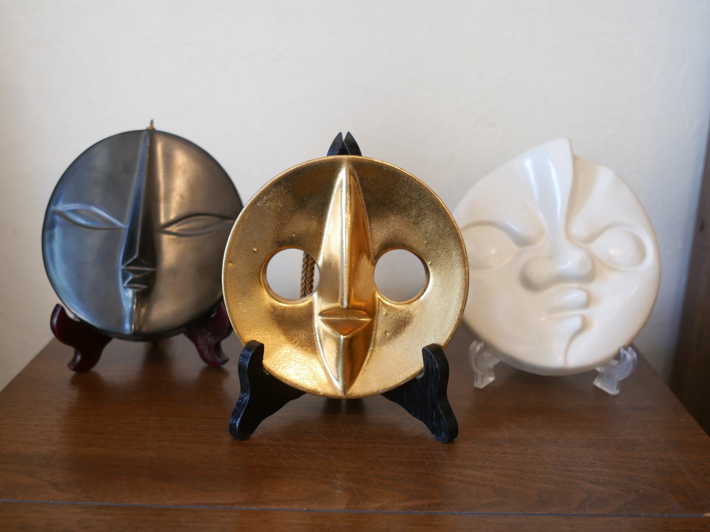 太陽の顔 三種類 万博記念作品 1970年 太陽の顔 三種類 万博記念作品