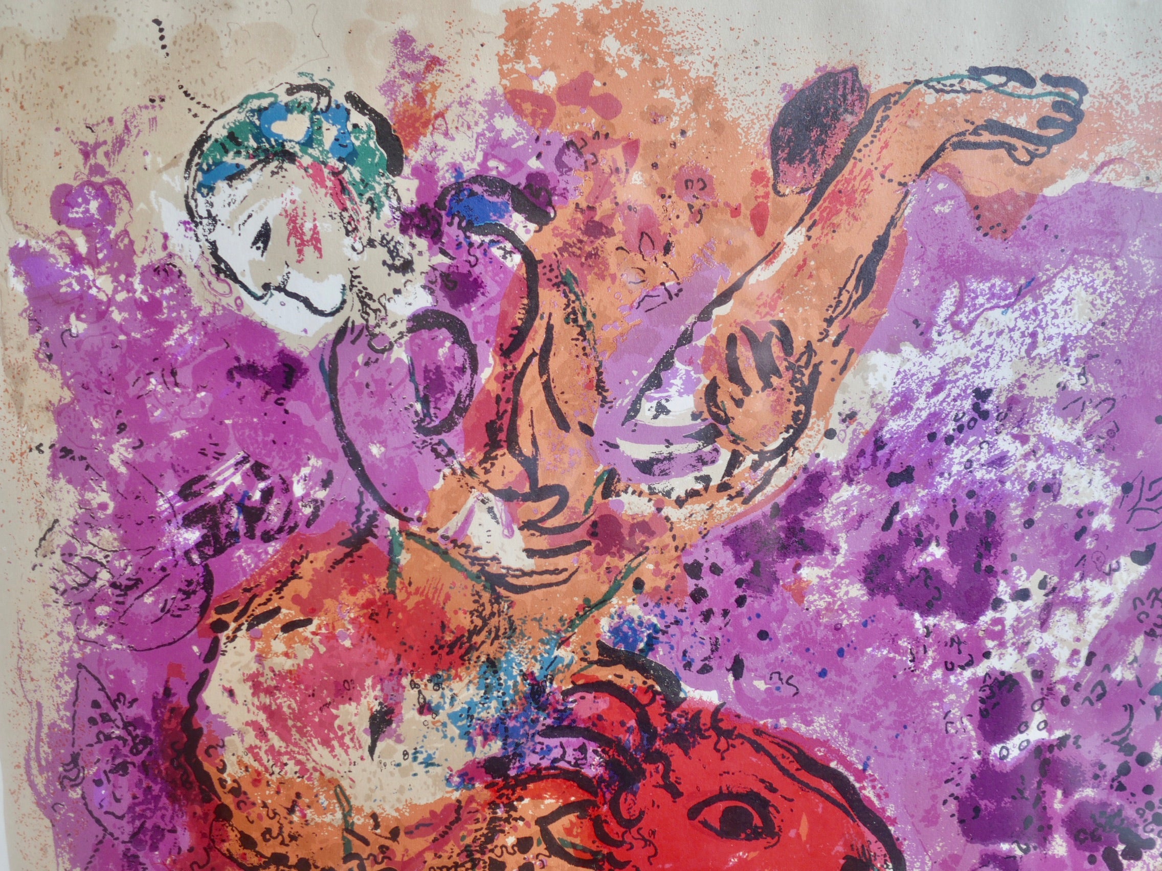 マルク・シャガール【Charlottenborg】リトグラフポスター 1960年代