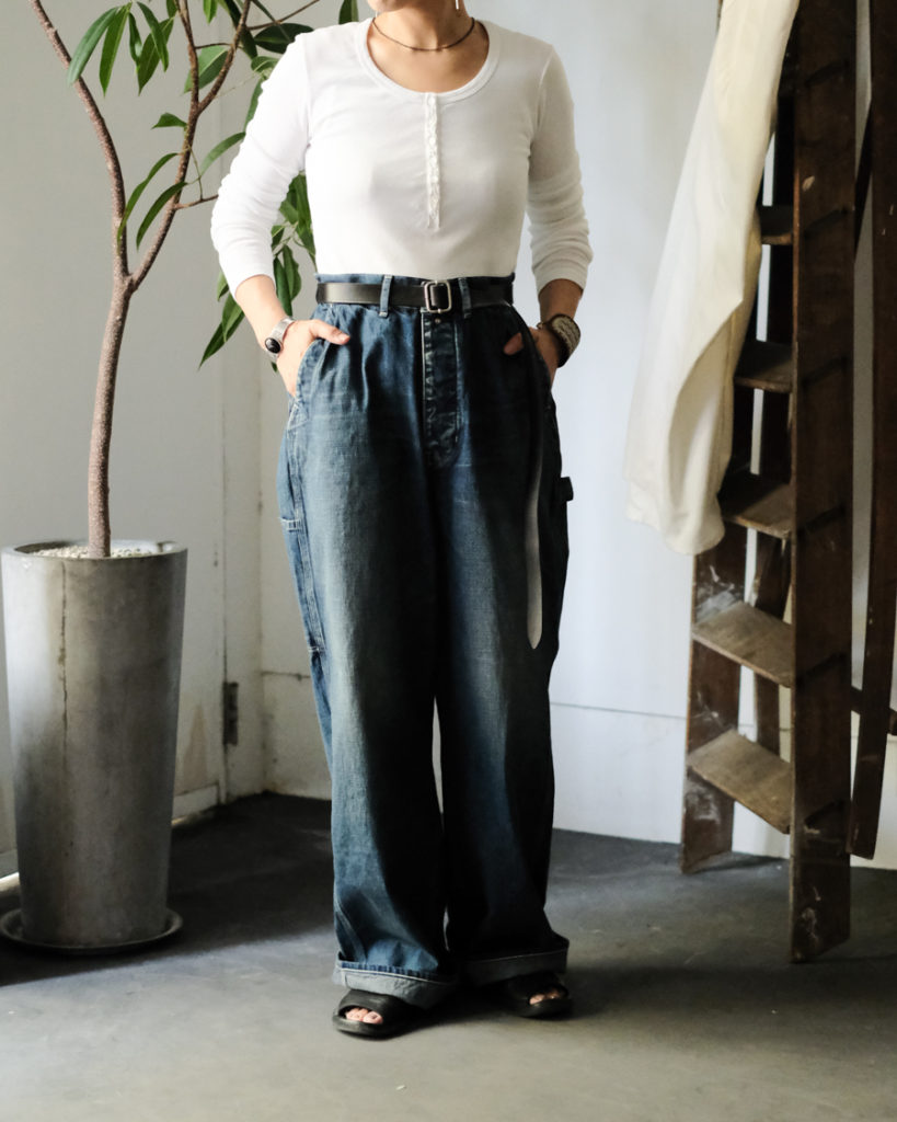 理想のデニムトラウザー - Sleepy PEOPLE | スリーピーピープル